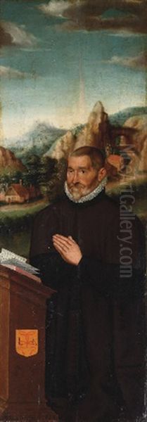 A Kneeling Donor - view 1
