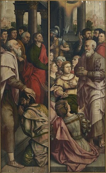 Une Predication (+ Une Benediction; Pair) - view 1
