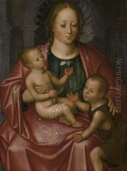 Madonna Mit Kind Und Johannesknaben - view 1