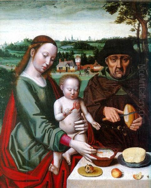 Le Repas De La Sainte Famille - view 1