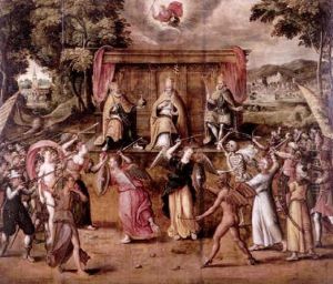 An Allegory Of The Wars Of Religion by Pieter Claeissins the Younger