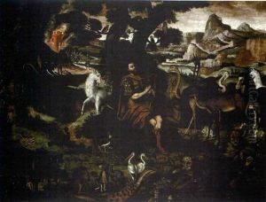 Orphee Charmant Les Animaux by Anthuenis Claeissins