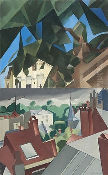 Rue De La Loi; Les Toits (2 Works) - view 1