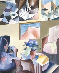 Vue D'atelier by Albert Claes-Thobois