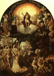 The Last Judgement by Aert (Aertgen) Claesz