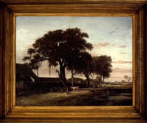 Rural Louisiana Farm Scene - view 1