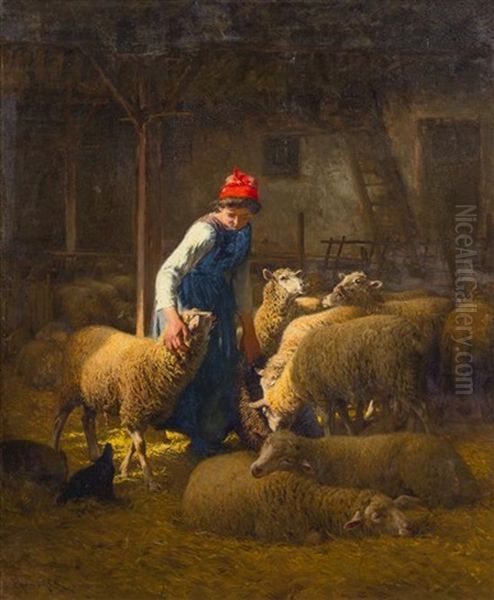 The Shepherdess, 1909 - view 1
