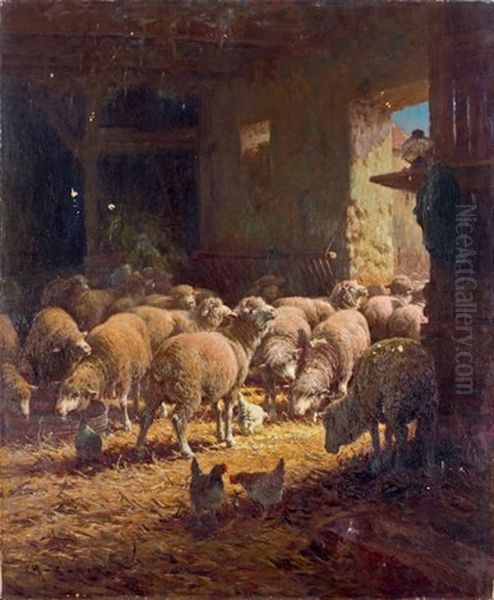 Moutons Dans La Bergerie - view 1