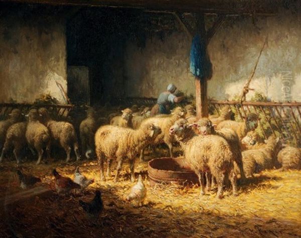 Moutons Dans La Bergerie - view 1
