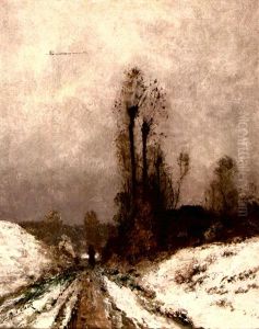 Paysage De Neige by Charles H. Clair