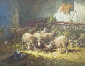 Sheep Feeding Sheep Feeding