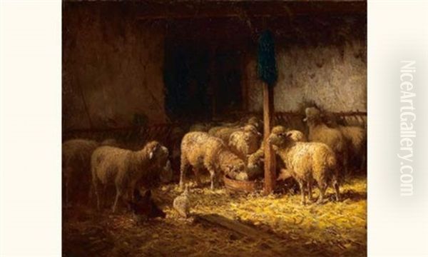 Moutons Dans La Bergerie - view 1