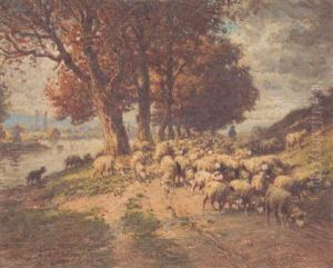 Landscape With Sheep Landscape With Sheep