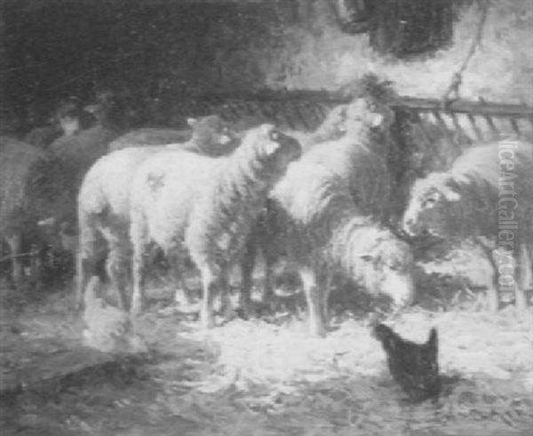 In The Sheep Barn - view 1