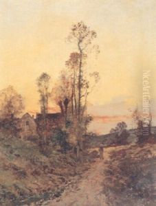 Abendlicher Heimweg by Charles H. Clair