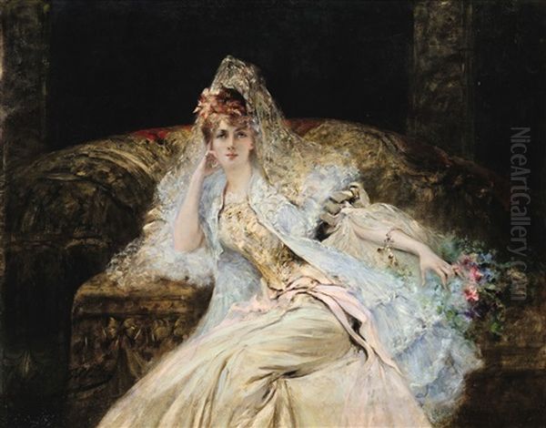 Lady With A Mantilla - view 1