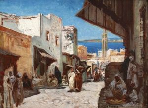 Ruelle Animee A Tanger