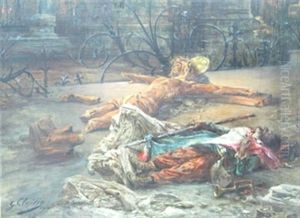 Les Grands Morts by Georges Jules Victor Clairin