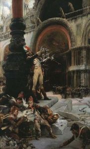 Le Dompteur De Pigeons by Georges Jules Victor Clairin