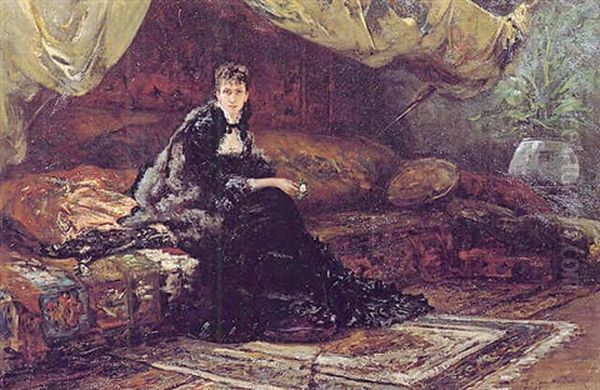 Portrait De Louise Constance De Gressy, Epouse De Jules Massenet - view 1