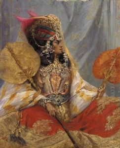 Ouled Nail Woman by Georges Jules Victor Clairin