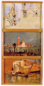 Vue De Venise by Georges Jules Victor Clairin