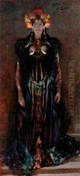 A Portrait Of Sarah Bernhardt - view 1