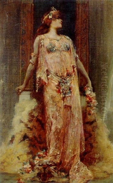 Sarah Bernhardt Dans Le Role De Cleopatre - view 1