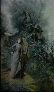 The Lovers by Georges Jules Victor Clairin