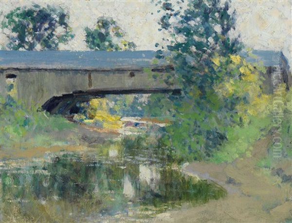 Covered Bridge, Berthier - view 1