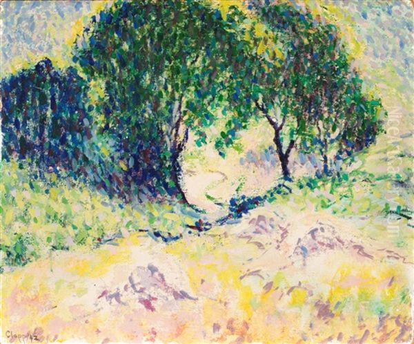 Road Through Grove - view 1