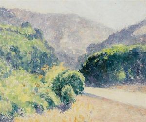 Spring Landscape by William Henry Clapp
