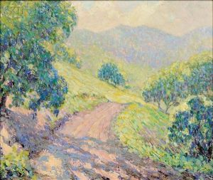Landscape With A Path by William Henry Clapp