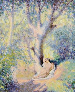 Reclining Nude In A Landscape