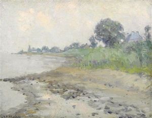 Misty Morning, Saint-eustache, Quebec by William Henry Clapp