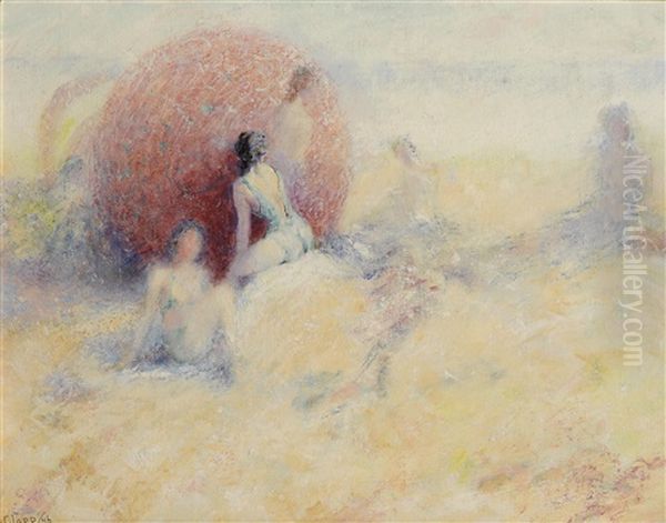 Bathers At The Beach - view 1