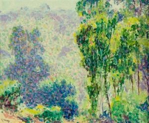 Impressionistic Landscape by William Henry Clapp