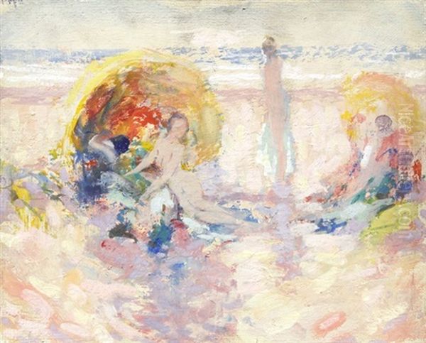 Mid Afternoon Bathers - view 1