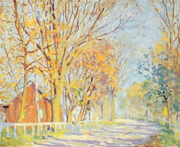 Autumn Road, St. Eustace - view 1