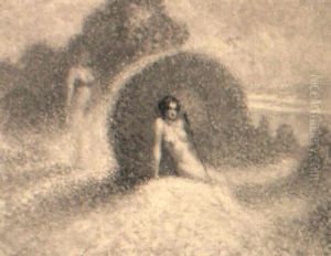 Japanese Beach Umbrella by William Henry Clapp