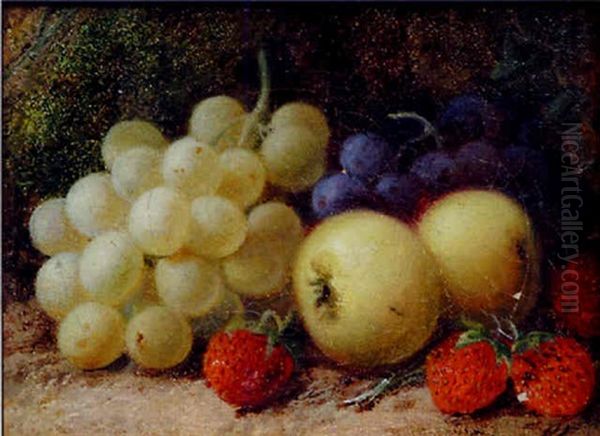 Still Life Of Grapes, Apples And Strawberries - view 1