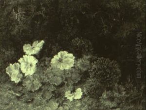 Still Lifes With Fruit And Flowers by George Clare