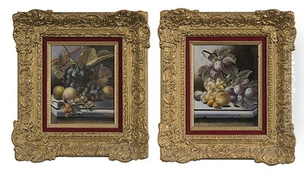 Still Life Of Fruit (+ Another; 2 Works) - view 1