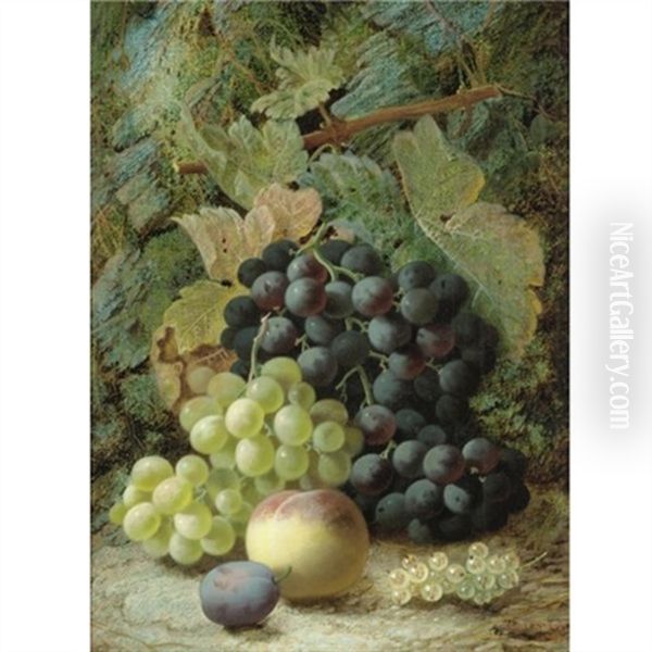 Still Life With Grapes (+ Still Life With A Bird's Nest; Pair) - view 1