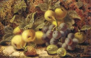 Plums And Peaches On A Mossy Bank (+ Grapes, Gooseberries And Strawberries On A Mossy Bank; 2 Works) Plums And Peaches On A Mossy Bank (+ Grapes, Gooseberries And Strawberries On A Mossy Bank; 2 Works)