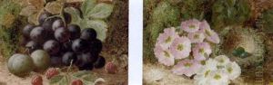 Primroses And A Bird's Nest With Eggs, On A Mossy Bank (+ Grapes, Greengages And Raspberries, On A Mossy Bank; Pair) Primroses And A Bird's Nest With Eggs, On A Mossy Bank (+ Grapes, Greengages And Raspberries, On A Mossy Bank; Pair)