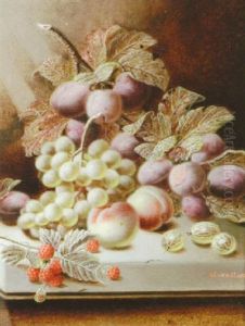 Still Life With Mixed Fruit On A Ledge