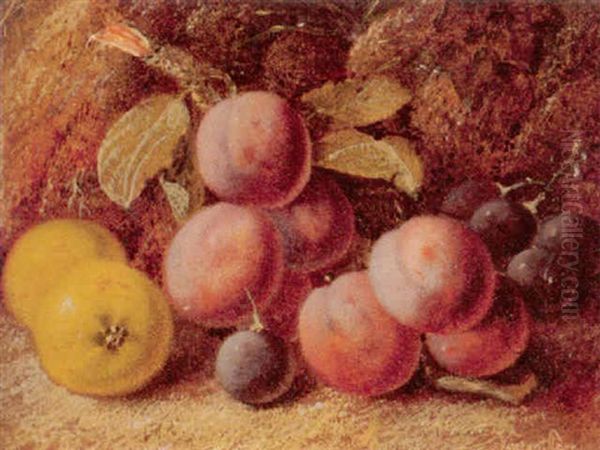 Bodegon De Uvas, Pera Y Fresas - view 1