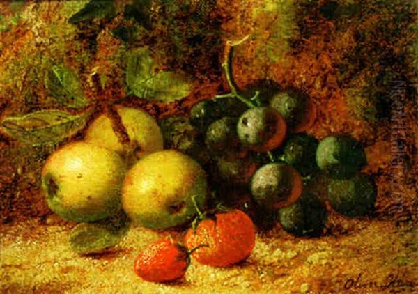 Still Life With Apples, Grapes And Strawberries - view 1