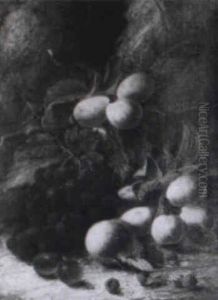 Still Life Of Grapes, Gooseberries...on A Mossy Bank Still Life Of Grapes, Gooseberries...on A Mossy Bank